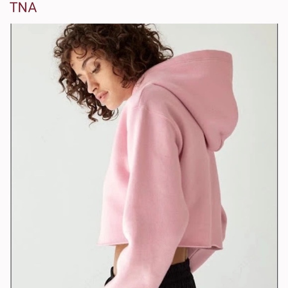 Aritzia TNA Cropped Hoodie - Picture 6 of 7